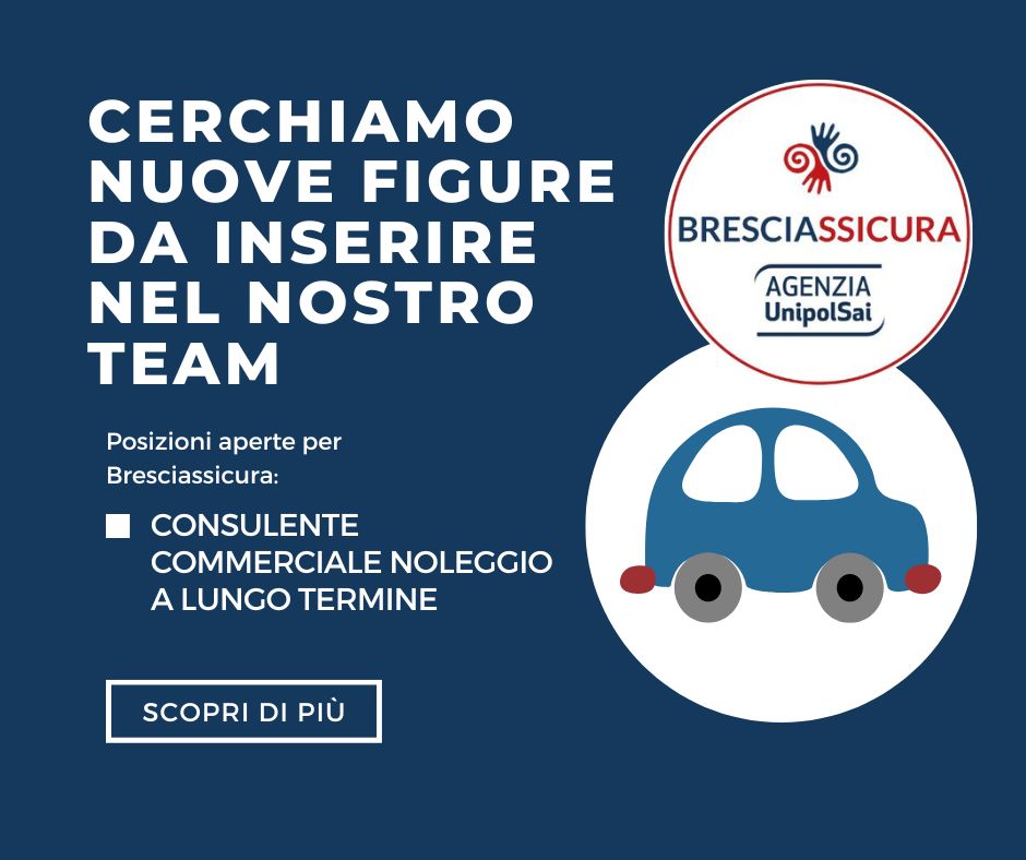 POSIZIONE APERTA: Consulente Commerciale Noleggio a Lungo Termine